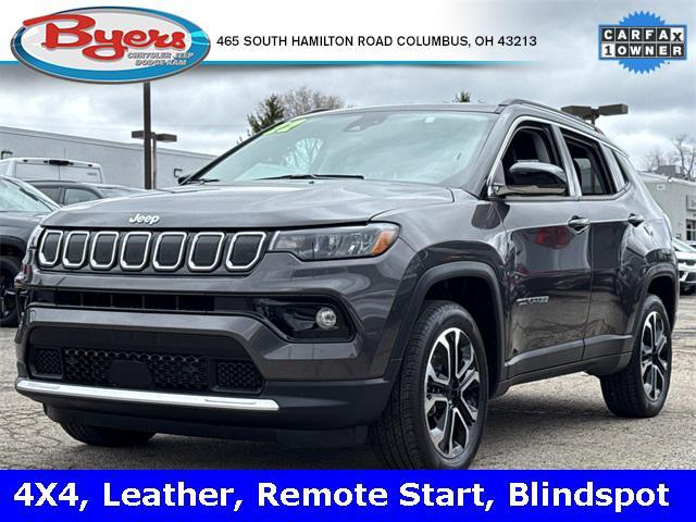 used 2022 Jeep Compass car, priced at $23,962
