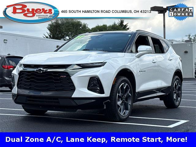 used 2022 Chevrolet Blazer car, priced at $27,943