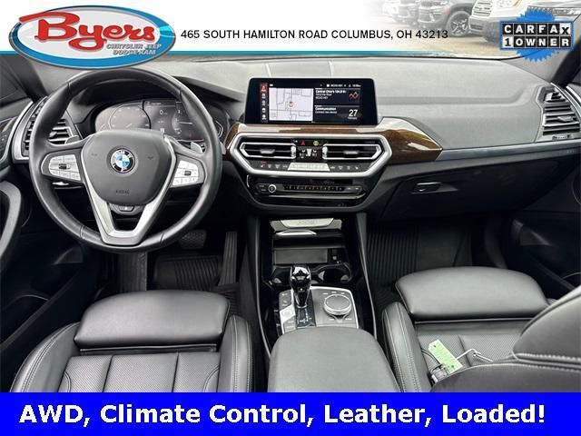 used 2022 BMW X3 car, priced at $30,420