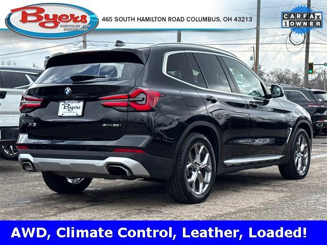 used 2022 BMW X3 car, priced at $30,420