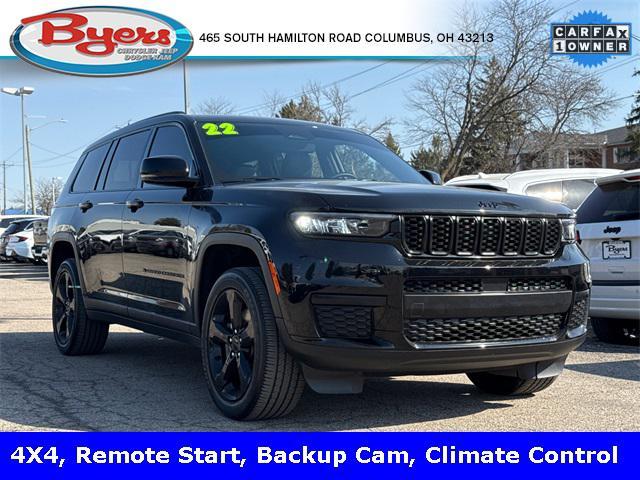 used 2022 Jeep Grand Cherokee L car, priced at $32,358