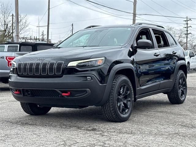 used 2021 Jeep Cherokee car, priced at $25,479