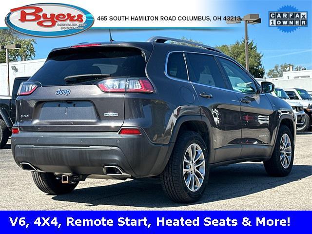 used 2021 Jeep Cherokee car, priced at $21,991