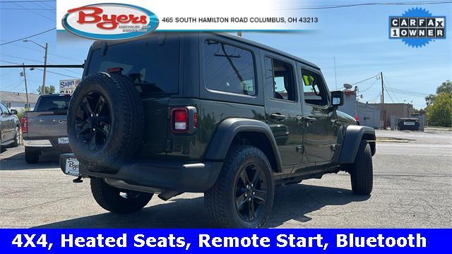 used 2021 Jeep Wrangler Unlimited car, priced at $33,628