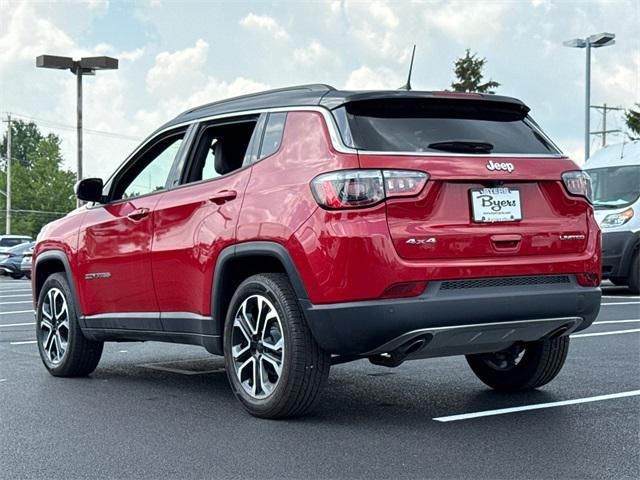 used 2023 Jeep Compass car, priced at $23,318