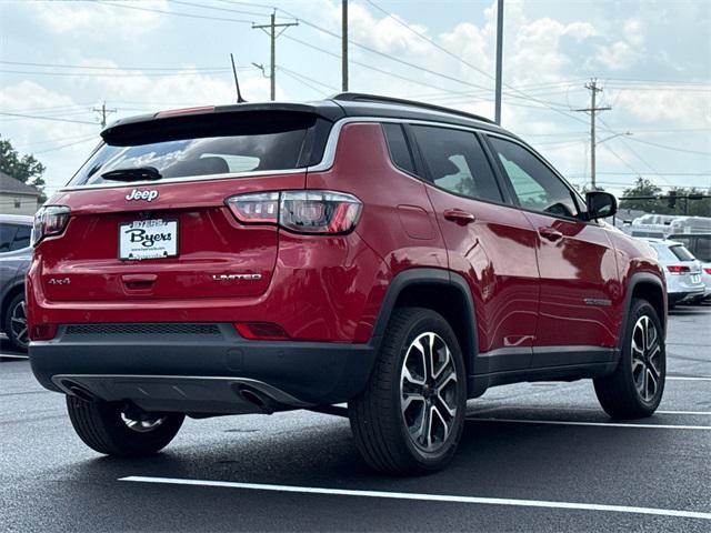 used 2023 Jeep Compass car, priced at $23,318