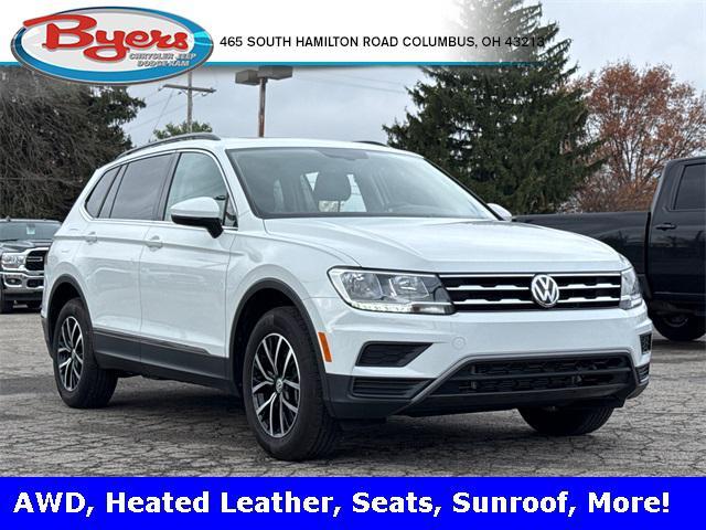 used 2021 Volkswagen Tiguan car, priced at $17,977