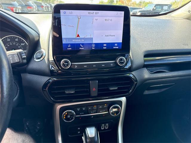 used 2020 Ford EcoSport car, priced at $11,212