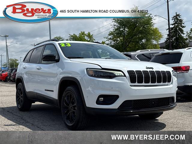 used 2023 Jeep Cherokee car, priced at $23,457