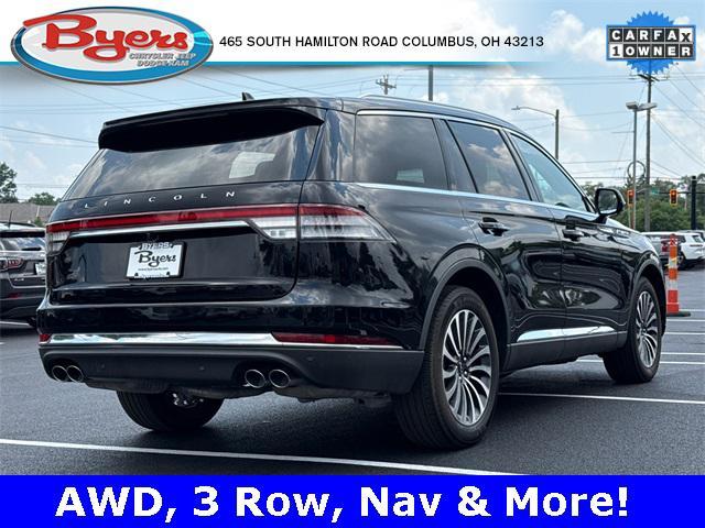 used 2023 Lincoln Aviator car, priced at $46,444