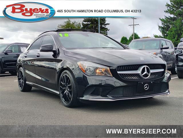 used 2018 Mercedes-Benz CLA 250 car, priced at $13,769