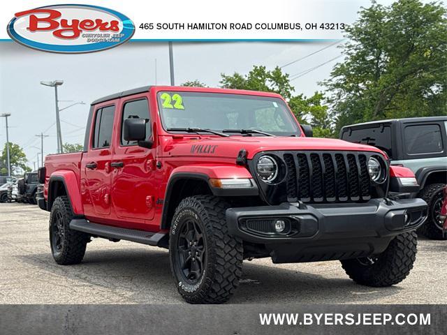 used 2022 Jeep Gladiator car, priced at $34,587
