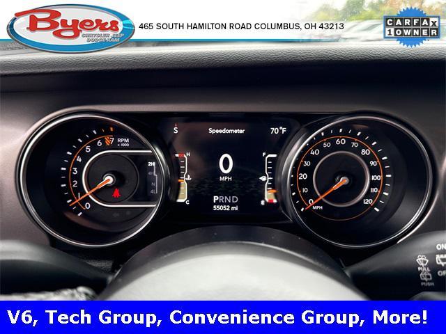 used 2022 Jeep Wrangler Unlimited car, priced at $26,953