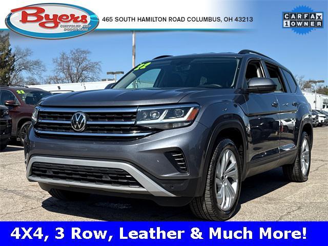 used 2022 Volkswagen Atlas car, priced at $24,372