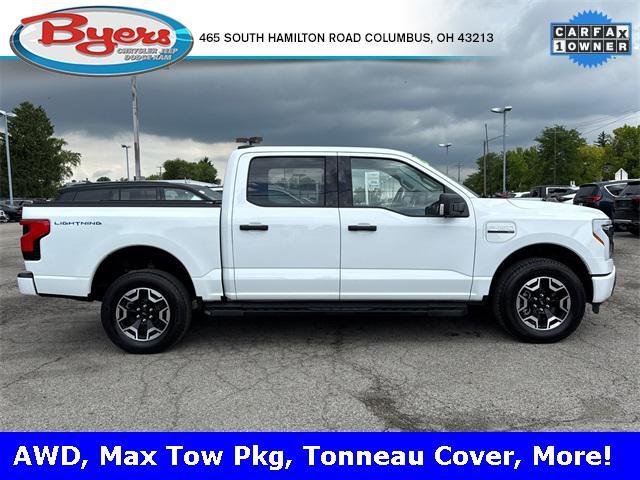 used 2023 Ford F-150 Lightning car, priced at $37,745