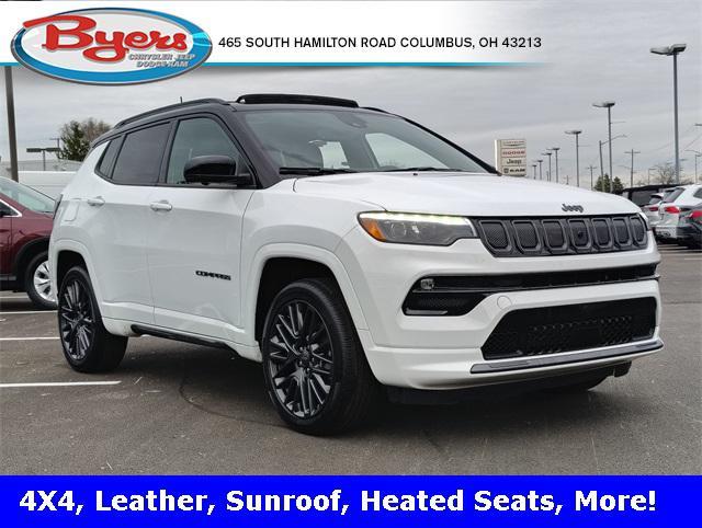 used 2022 Jeep Compass car, priced at $22,636