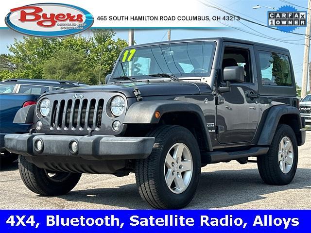 used 2017 Jeep Wrangler car, priced at $19,912