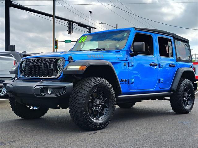 used 2024 Jeep Wrangler car, priced at $40,339