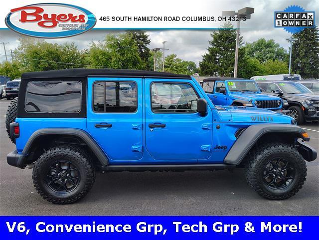 used 2024 Jeep Wrangler car, priced at $38,473