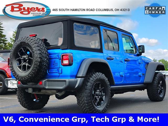 used 2024 Jeep Wrangler car, priced at $38,473