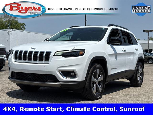 used 2022 Jeep Cherokee car, priced at $28,989