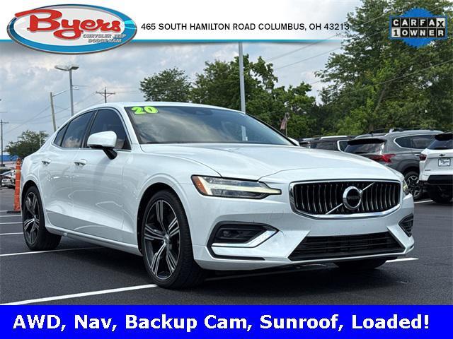 used 2020 Volvo S60 car, priced at $23,854