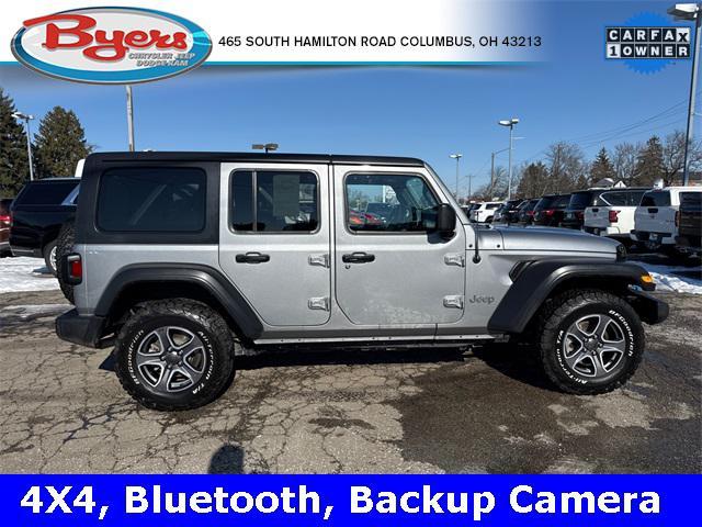 used 2018 Jeep Wrangler Unlimited car, priced at $19,940