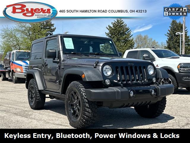 used 2016 Jeep Wrangler car, priced at $18,995