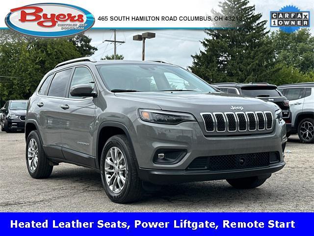 used 2021 Jeep Cherokee car, priced at $21,438