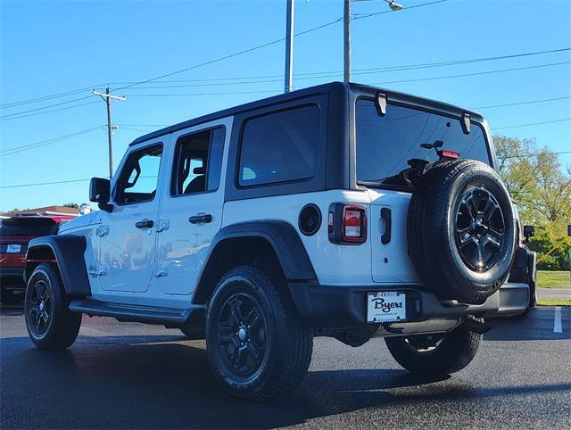 used 2020 Jeep Wrangler Unlimited car, priced at $22,665