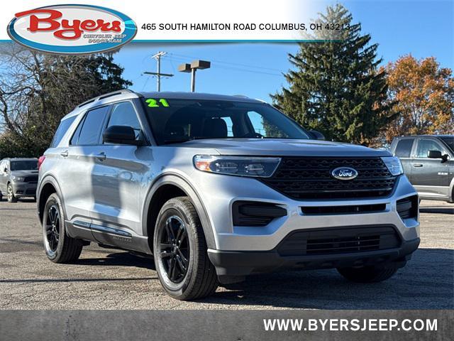 used 2021 Ford Explorer car, priced at $21,385