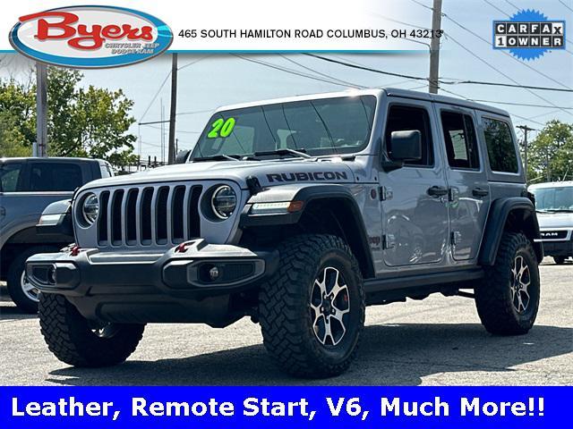 used 2020 Jeep Wrangler Unlimited car, priced at $34,407