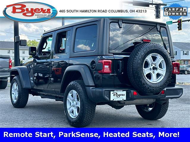 used 2021 Jeep Wrangler Unlimited car, priced at $28,440