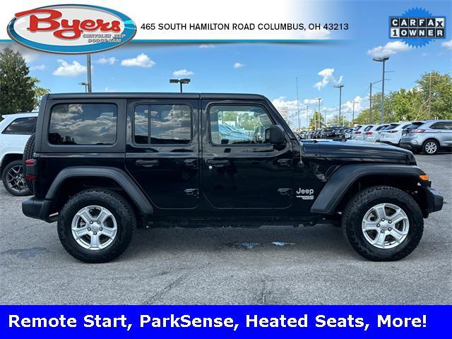 used 2021 Jeep Wrangler Unlimited car, priced at $28,440