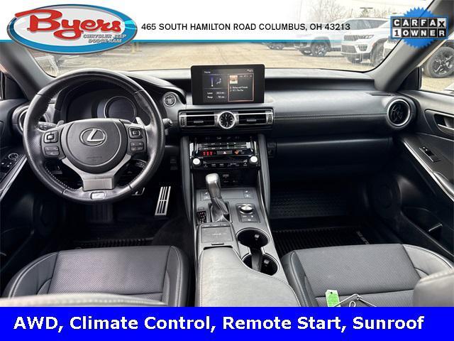 used 2022 Lexus IS 350 car, priced at $39,479