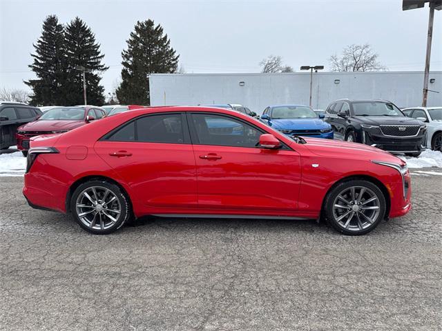 used 2021 Cadillac CT4 car, priced at $28,414