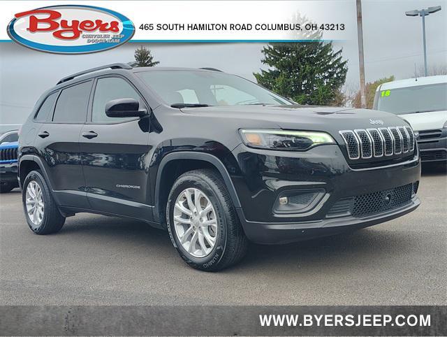 used 2022 Jeep Cherokee car, priced at $19,336