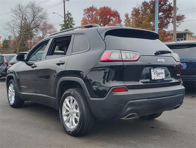 used 2022 Jeep Cherokee car, priced at $19,336