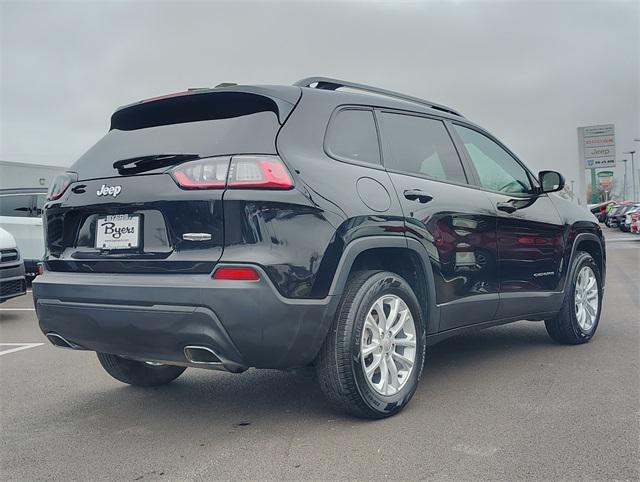 used 2022 Jeep Cherokee car, priced at $19,336