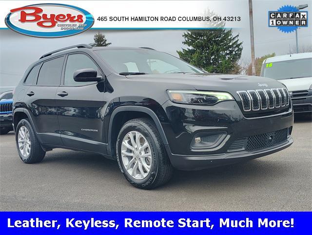 used 2022 Jeep Cherokee car, priced at $19,336
