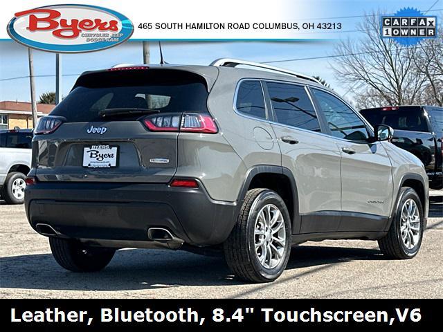 used 2021 Jeep Cherokee car, priced at $19,324
