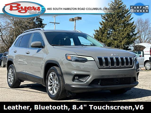 used 2021 Jeep Cherokee car, priced at $19,324