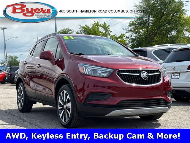 used 2021 Buick Encore car, priced at $16,322