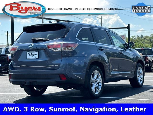 used 2016 Toyota Highlander car, priced at $18,219