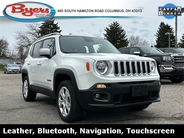 used 2017 Jeep Renegade car, priced at $15,215