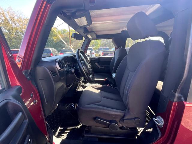 used 2013 Jeep Wrangler car, priced at $19,995