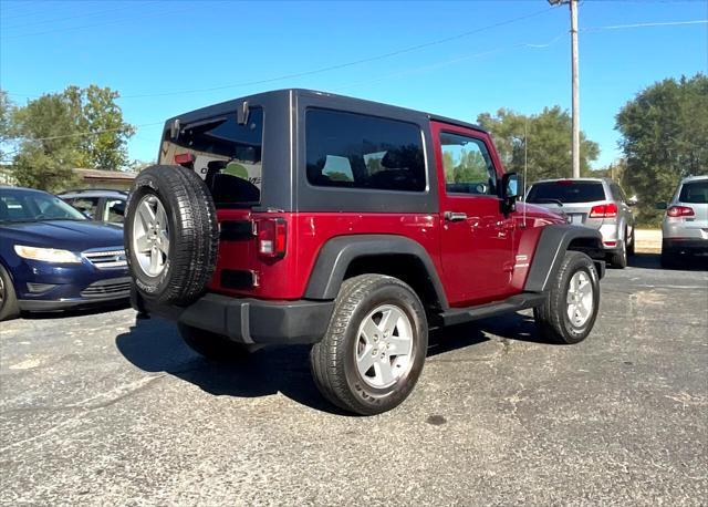 used 2013 Jeep Wrangler car, priced at $19,995