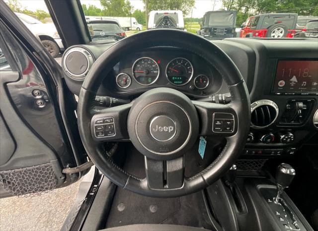 used 2016 Jeep Wrangler Unlimited car, priced at $23,495