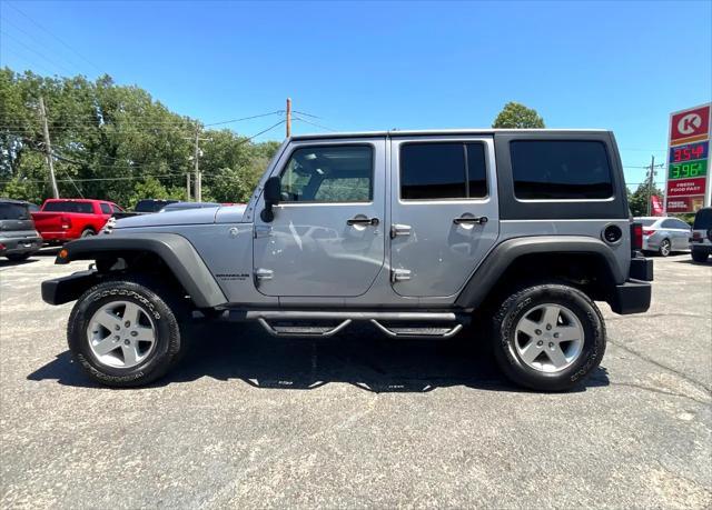 used 2015 Jeep Wrangler Unlimited car, priced at $20,895