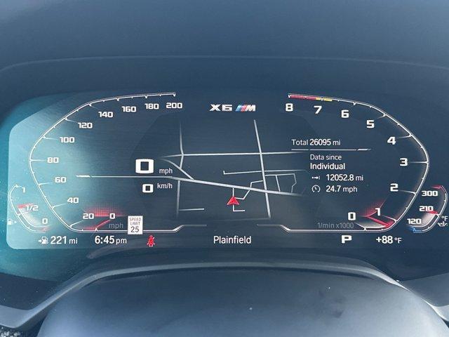 used 2021 BMW X6 M car, priced at $69,995